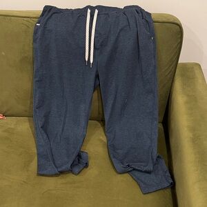 Vuori Heathered Blue Joggers